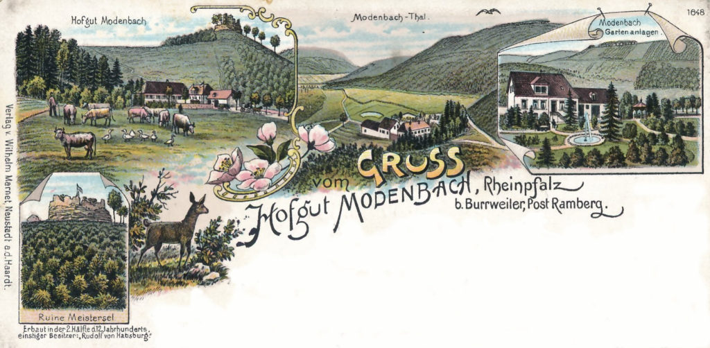 Postkarte um 1900